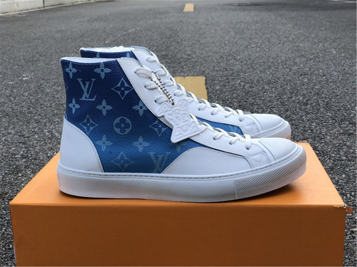 _LV alliance_ white blue flower galloping color_ full code shipment 38--45-b0e48d88